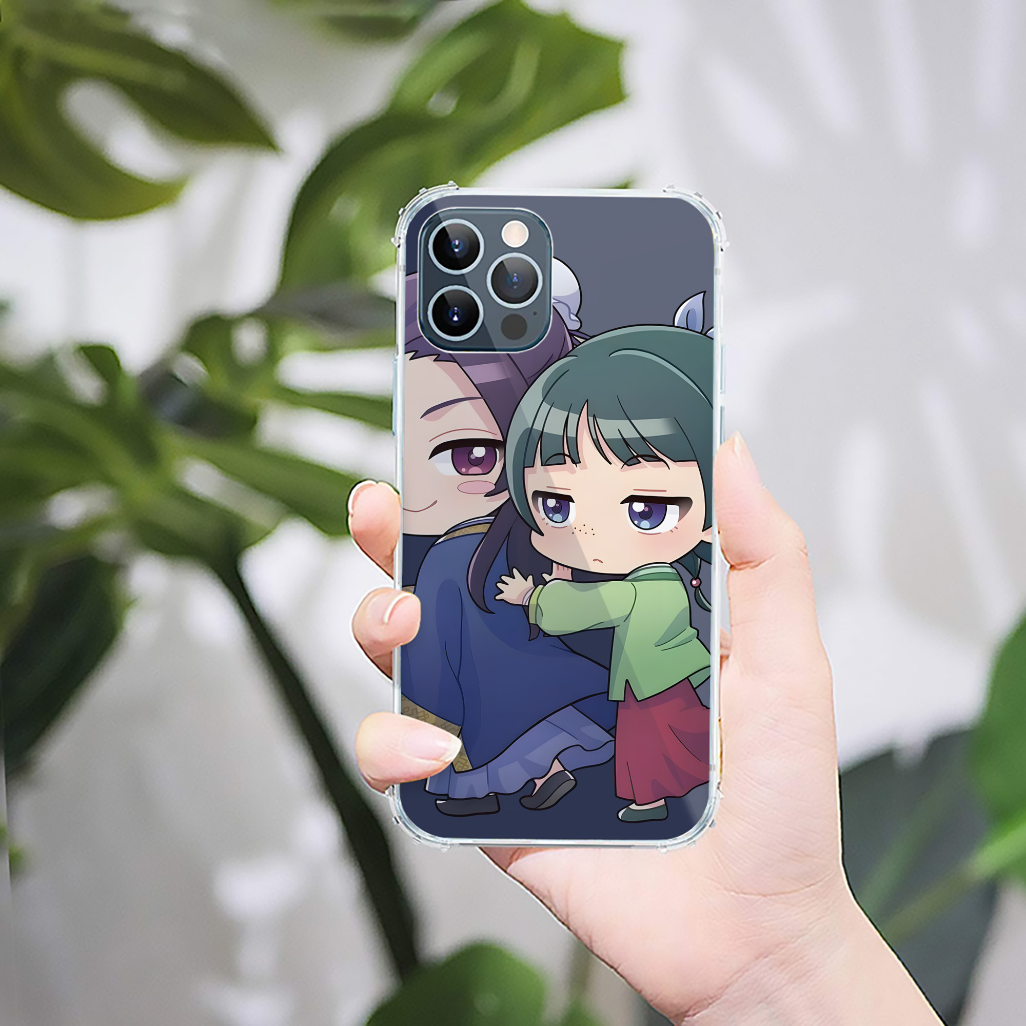 （画像用） 薬屋のひとりごと The Apothecary Diaries 【iPhone 12シリーズ対応】透明スマホケース（クリアソフトケース）